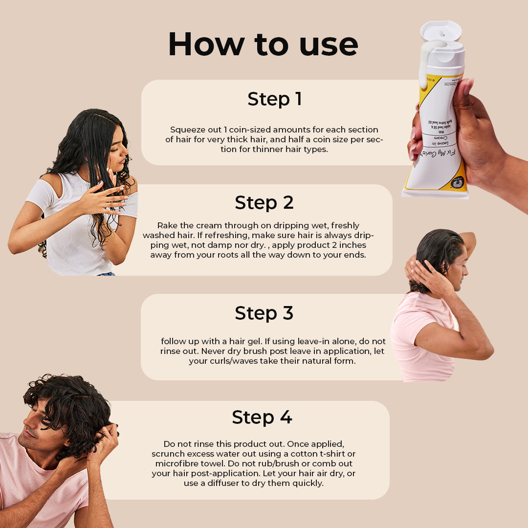 Leave in cream - 100gm