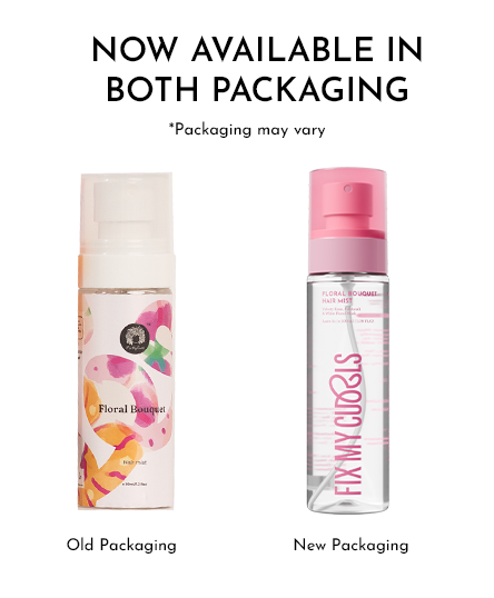 The old and new packaging of Floral Bouquet has been presented against a white backdrop