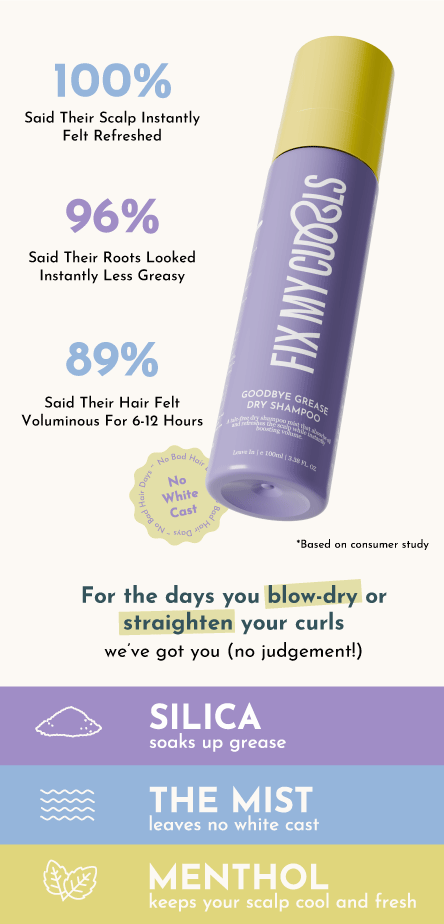 Goodbye Grease Dry Shampoo