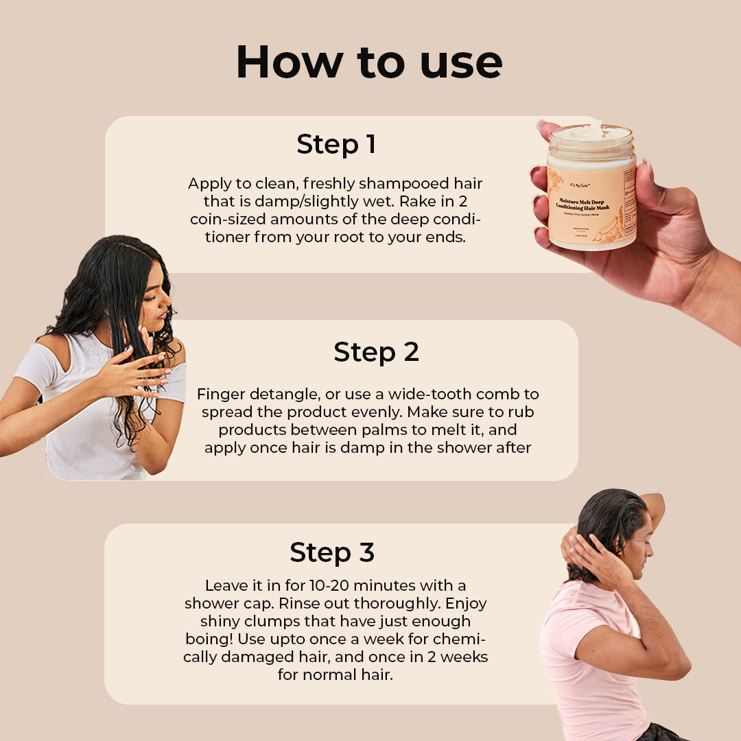 Moisture Melt Deep Conditioning Hair Mask - (50GM)