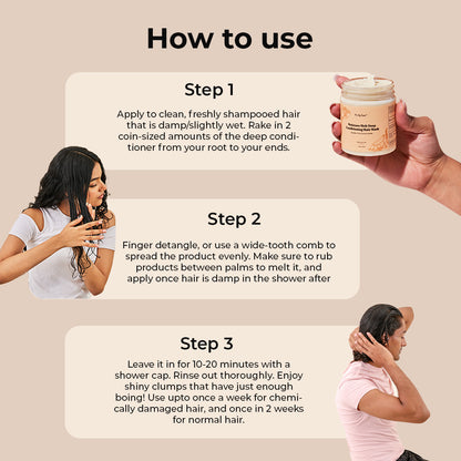 Moisture Melt Deep Conditioning Hair Mask - (50GM)