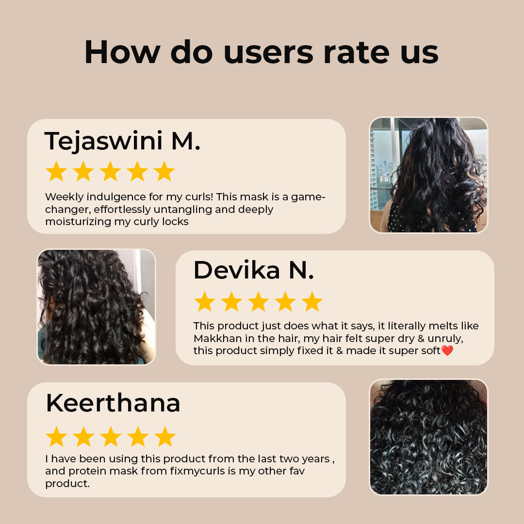 Protein Powered Deep Conditioning Hair Mask -(50gm)