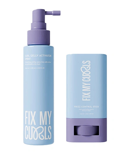 Frizz Control Stick + Curl Gelly Activator Spray Duo