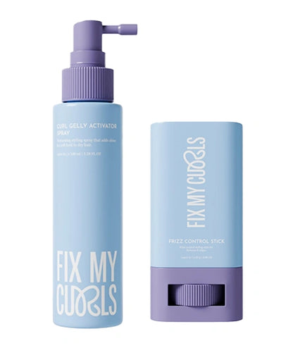 Frizz Control Stick + Curl Gelly Activator Spray Duo
