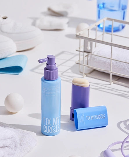 Frizz Control Stick + Curl Gelly Activator Spray Duo