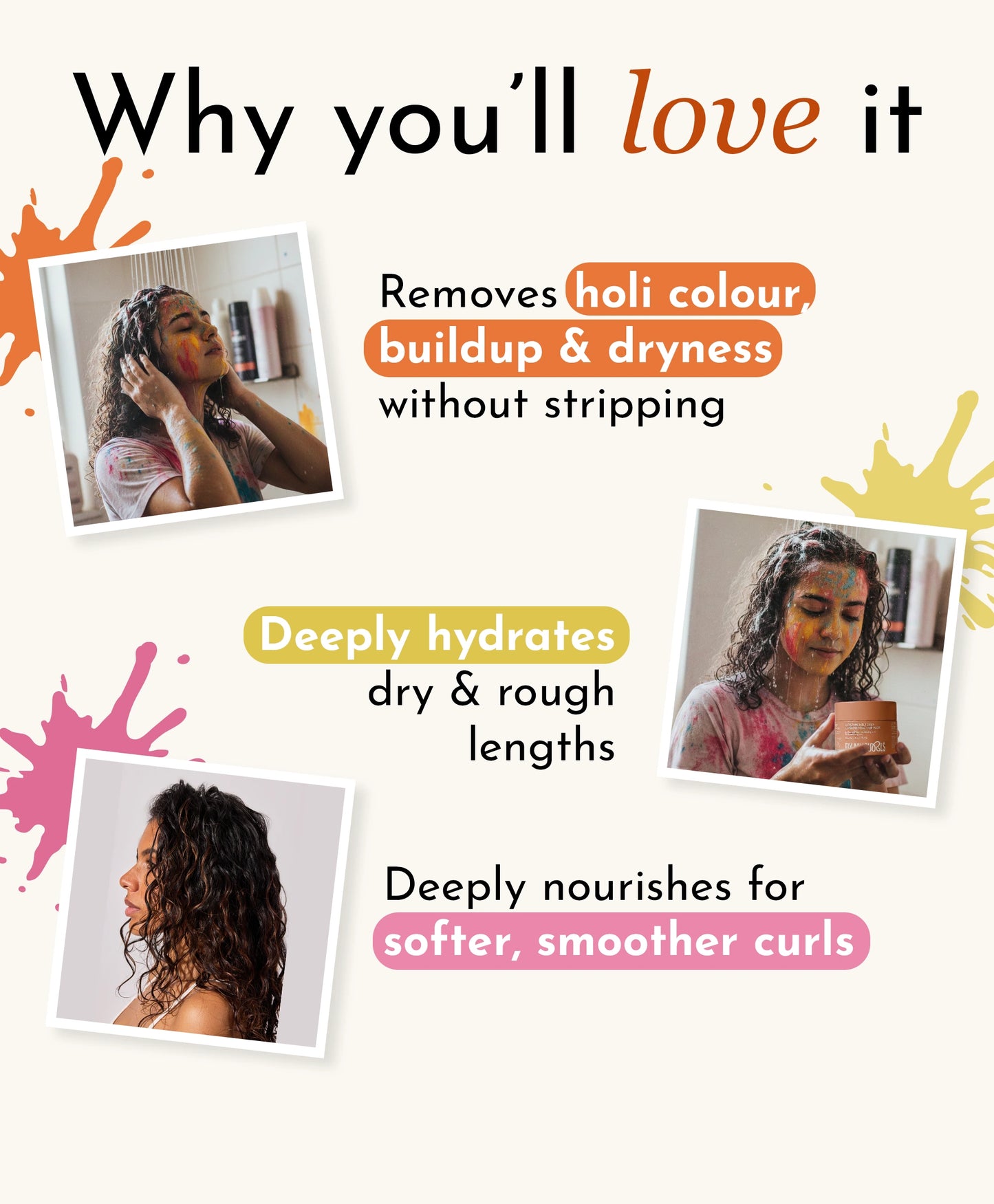 Holi Hair Rescue Bundle - With moisture mask