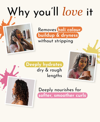 Holi Hair Rescue Bundle - With moisture mask