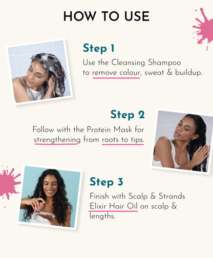 Holi Hair Rescue Bundle - With protein mask