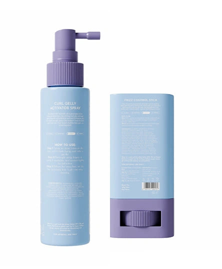 Frizz Control Stick + Curl Gelly Activator Spray Duo