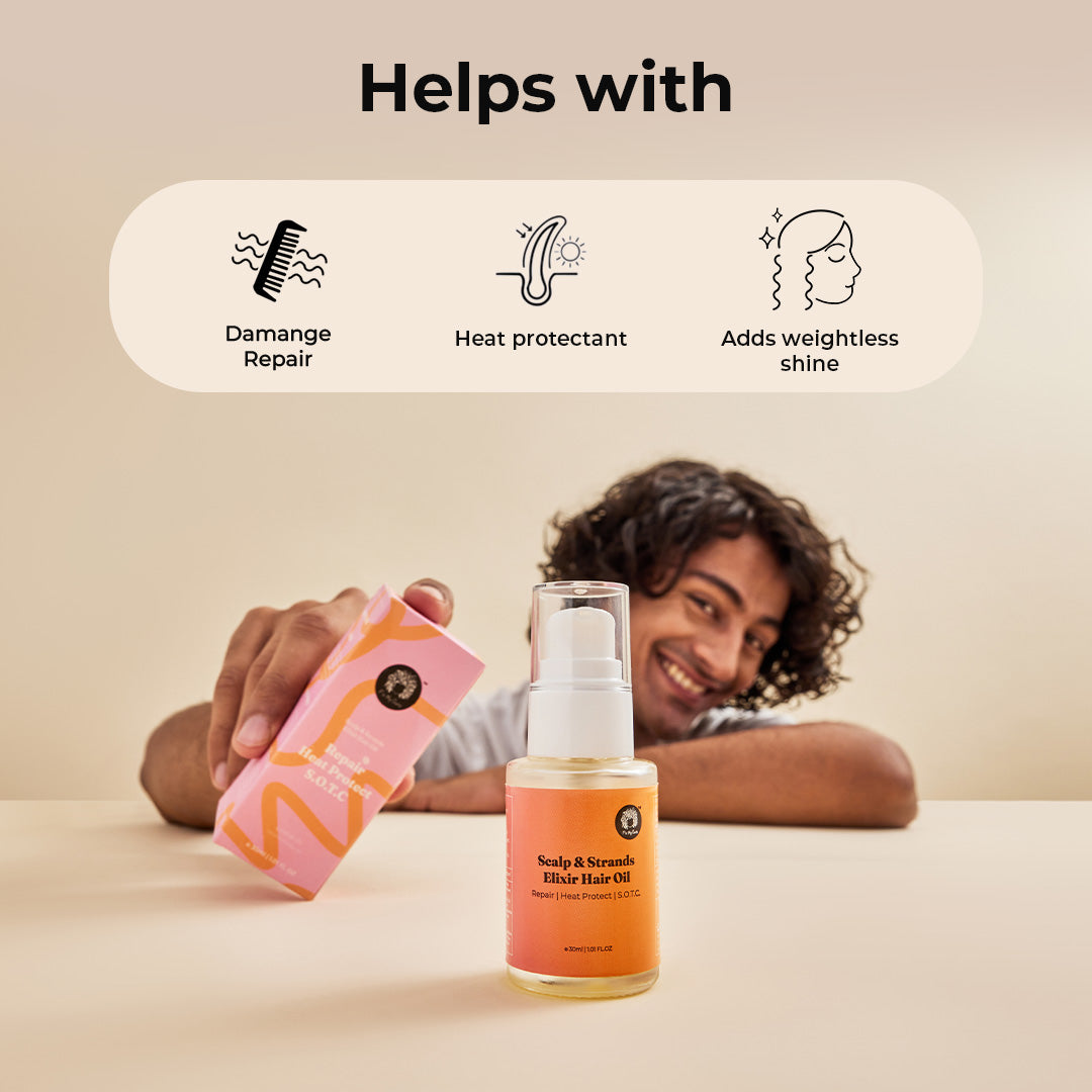 Scalp & Strands Elixir Hair Oil-(30ml)
