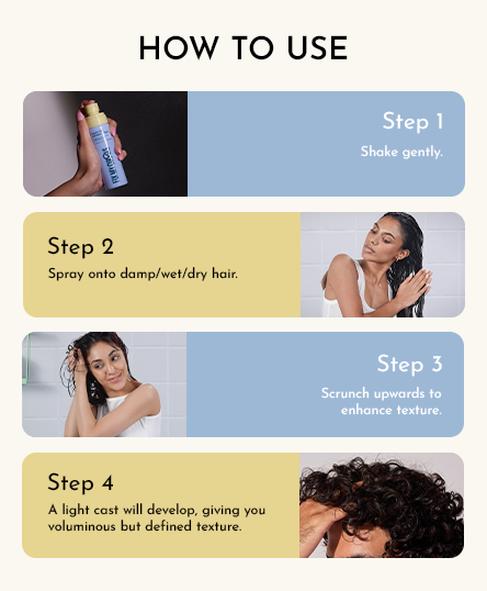 Step-by-step guide on how to use Ready, Set, Refresh Spray
with text and images