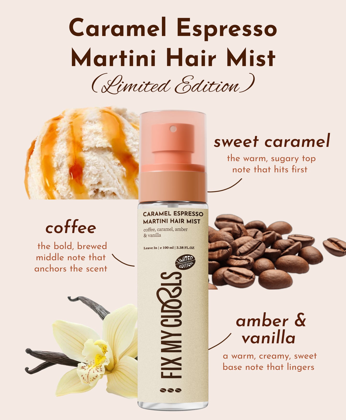 Caramel Espresso Martini Hair Mist