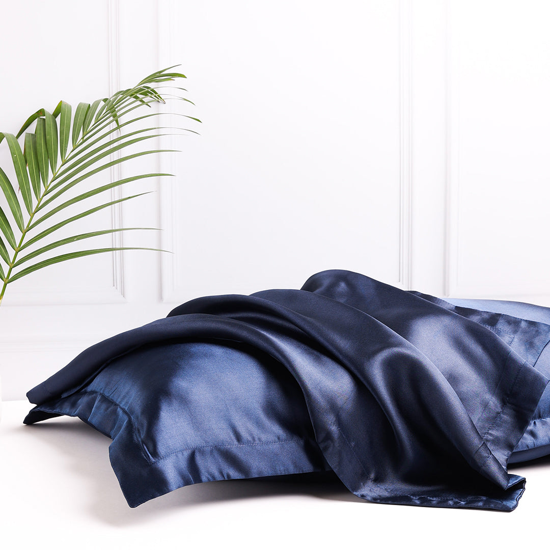 Blueberry Pillow Talk Pillowcases (Italian Satin)