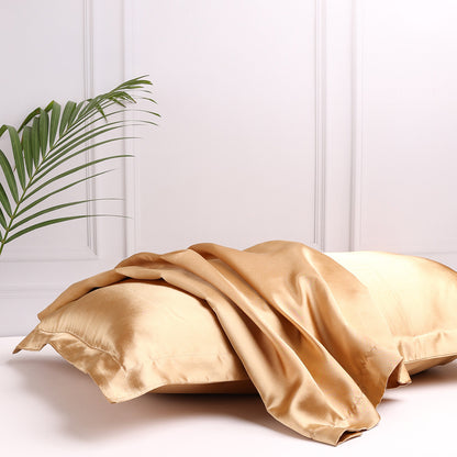 Champagne Pillow Talk Pillowcases (Italian Satin)