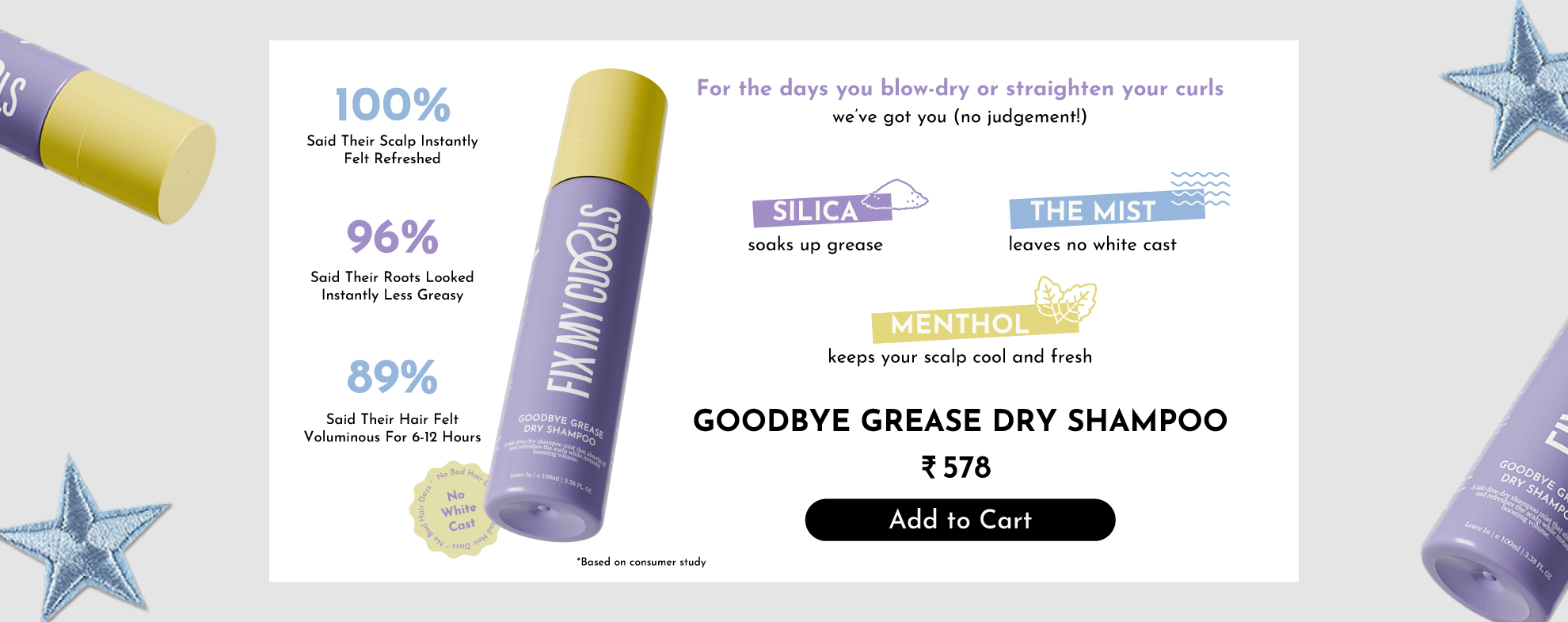 Goodbye Grease Dry Shampoo — key benefits and price